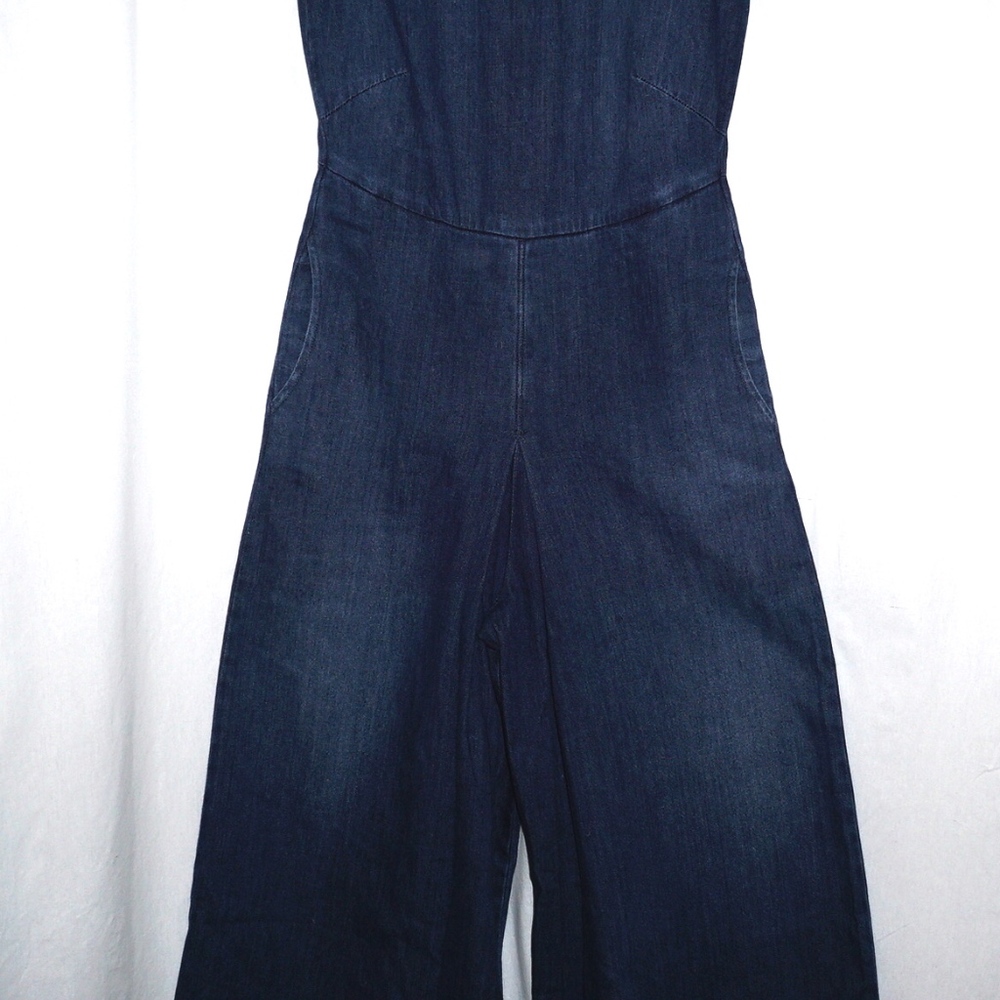 PRPS wide denim jumpsuit NWT size S - Picture 6 of 8